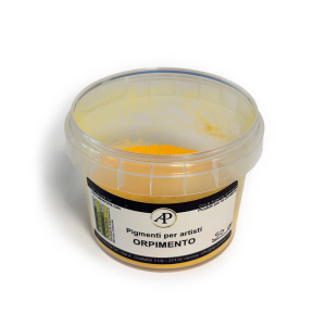 Pigmento orpimento in polvere AP Verona 4 Pigmento orpimento in polvere AP Verona - immagine 2