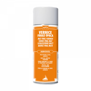 Vernice finale opaca spray Maimeri