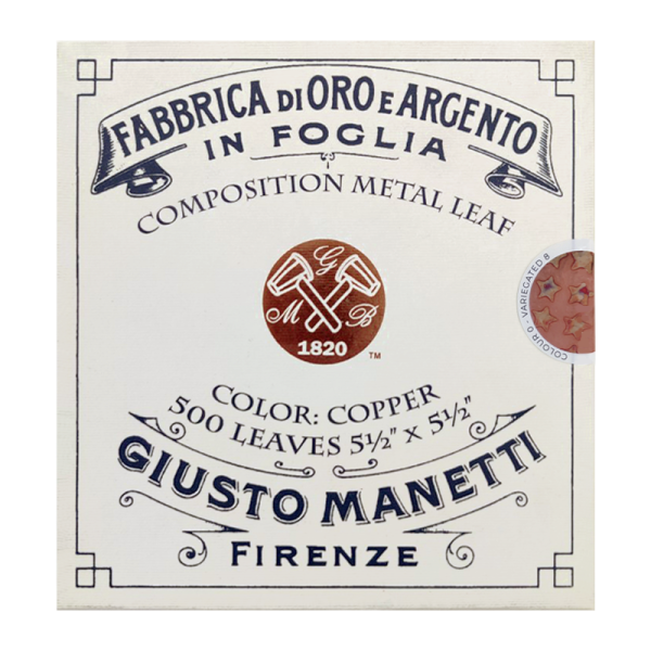 Scatola rame variegato Manetti